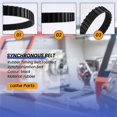 thumbnail image 4 of 5Pcs Synchronous Belt GT2 Rubber Timing Belt M1.5X70Tx9.5mm Cj0618 SIEG C2 C3 Lathe Parts, 4 of 5