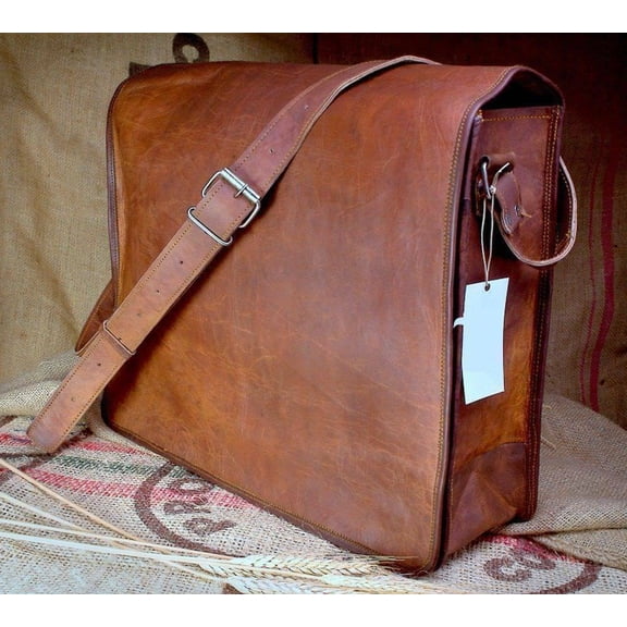 Handmade Leather Messenger New Men's office Satchel Bag