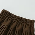 thumbnail image 5 of Zszcpp Summer Skirts For Girls 2025 Bow All Matching Pleat Pure Color Outwear Classic Design Comfort Casual Skirts, 5 of 9