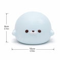 thumbnail image 4 of Squishy Translucent Seal Pinch Toy, Pastel Color Cute Seal Shape Jelly Stress Toy, Anxiety Relief Animal Fidget Toy for Boys Girls and Collectors, 4 of 9