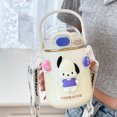 thumbnail image 3 of MINISO Sanrio Children's Thermos Cup 700mL My Melody Cute Crossbody Capacity for Insulated Mug Kawaii Kuromi Portable Straw Cup, 3 of 5