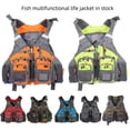 thumbnail image 4 of OUSITAID Luya Fishing Life Jacket Sandy Fishing Suit Boat Fishing Multi-functional Multi-pocket Portable with Floating Material Removable, 4 of 6
