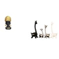 thumbnail image 1 of Estatua De Jirafa Africana, Adorno De Mesa, Figura De Resina, Escultura Creativa, Centro De Mesa De Cerámica, Decoración Moderna Para El Hogar, Estante De Entrada, Escritorio, Oficina,, 1 of 8