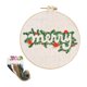 thumbnail image 1 of Kit de bordado navideño para practicar puntadas. Kits de puntadas en cruz. Kit de bordado navideño DIY para principiantes adultos., 1 of 4