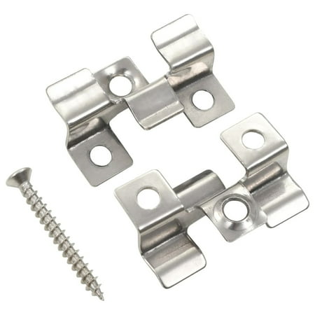

100 pcs Decking Clips with 200 Screws Stainless Steel