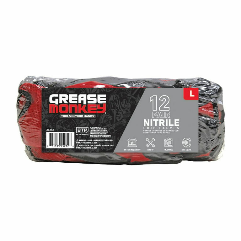 Grease Monkey Nitrile-Coated Work Gloves (15 pk.) – SPRING NUTRITION