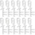 thumbnail image 5 of HUGFEGWE Hidden Valance Clips 12 Pcs 2.1” Clear Plastic Window Blind Clips Holder Hidden Valance Retainer Valance Clips for Horizontal Blind Valance CA919-80721, 5 of 5