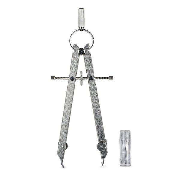 Compás ALVIN Modelo 604 de Metal 15 cm Herramienta de Geometría