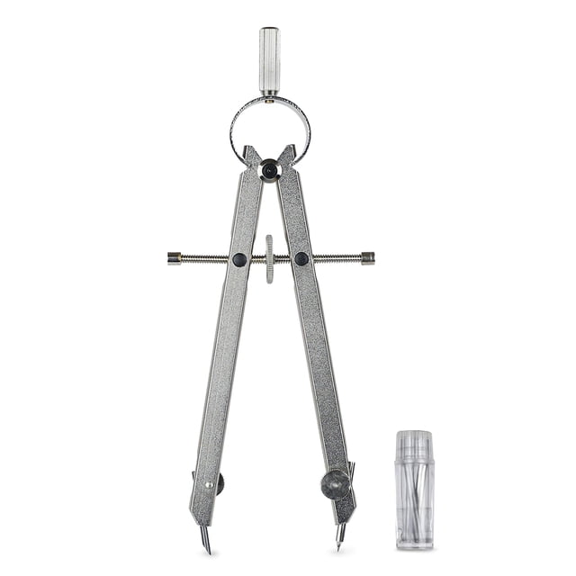Compás ALVIN Modelo 604 de Metal 15 cm Herramienta de Geometría