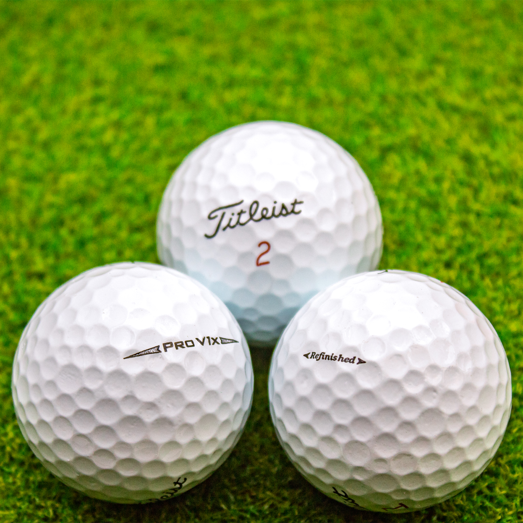 Pre-Owned Titleist ProV1x Refinished Golf Balls 12 Pack - Tour Performance by GBM GOLF