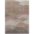 thumbnail image 2 of Addison Rugs Chantille Indoor/Outdoor Transitional Coastal Mocha Machine Washable Rectangle Rug, 5' x 7'6", 2 of 8