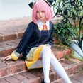 thumbnail image 5 of Traje de cosplay Chica linda de moda Vestido dulce Tocado Medias Disfraz de cosplay para uso diario Halloween, 5 of 5