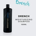 thumbnail image 2 of Sebastian Drench Moisturizing Shampoo, 33.8-ounce, 2 of 5