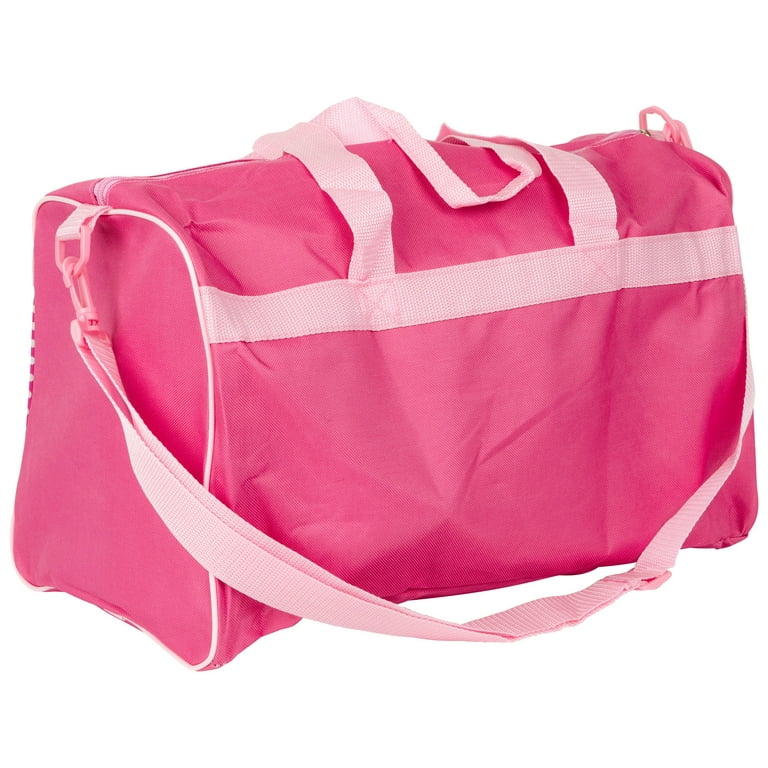 Hello Kitty 865302 Polyester Hello Kitty Bright Pink Duffle Bag, Bright Pink