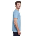 thumbnail image 4 of Gildan Men’s Short Sleeve T-Shirt - Light Blue, Sizes S-5XL - 100 Ultra Cotton, Crew Neck Classic Fit Tee, 4 of 5