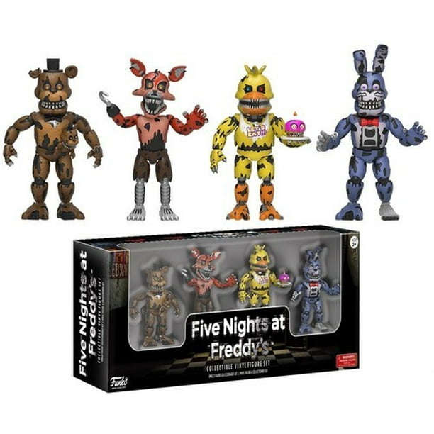 Funko 2 Vinyl Figures Five Nights At Freddys 4pk Vinyl Figure Set Walmart Com Walmart Com - funko base 3 roblox