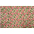 thumbnail image 4 of Yuvancrafts Modern Floral Cotton Kantha Quilt, Twin, 4 of 4