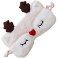 thumbnail image 4 of Antifaz para dormir Antifaz para niños Antifaz para dormir para niños Diseño de animales s Máscaras suaves para mujeres, niños, niñas y adultos Fiesta de pijamas de viaje, ajustable y elásti, 4 of 5