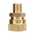thumbnail image 4 of Female Charging Hose To Vacuum Pump, Brass Adapter Joints High Pressure Resistance  For 1/8in NPT Internal Thread For 8mm / 0.3in Threaded Male Adapter, 4 of 8