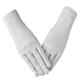 thumbnail image 1 of Guantes de protección solar para mujer, de algodón fino, transpirables, con dedos completos, con protección UV, para conducir, deportes al aire libre, color gris, 1 of 1