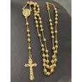 thumbnail image 5 of Virgen de Guadalupe Rosary Necklace 24" Gift For Mens Womens Gold Filled, 5 of 5