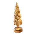 thumbnail image 3 of de Navidad de mesa iluminado, figura de de Navidad de vidrio, centro de mesa, decoración navideña para repisa de chimenea, vacaciones S Oro, 3 of 9