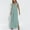 Green, variant on Baqcunre Maxi Dresses for Women 2024 Women's Summer Casual Dress Sleeveless V Neck Vent Maxi Loose Dress Boho Beach Long Sundress with Long Dress Dresses for Women 2024 Summer Dresses for Women 2024