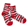 thumbnail image 3 of 5 Packs Fuzzy Socks ,Christmas Xmas Socks  5 Pairs Ladies Cozy Boot Fall Winter Thermal Warm Thick Socks, 3 of 9