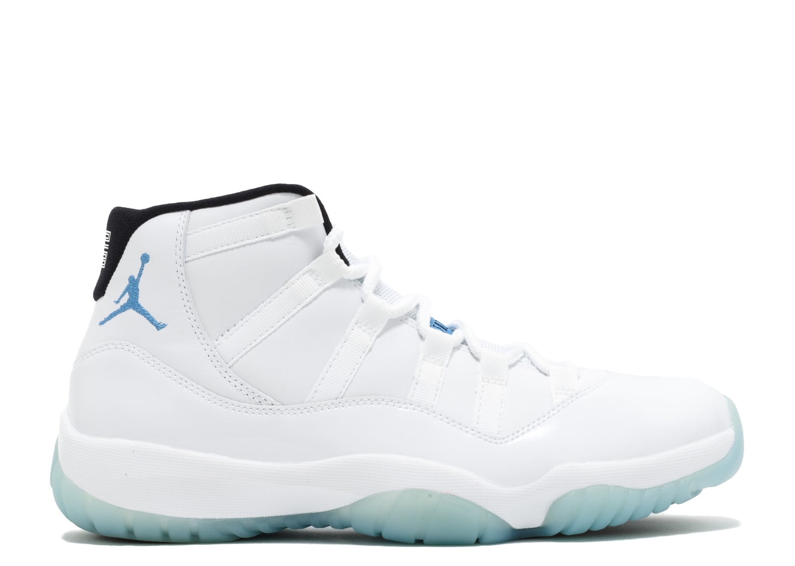 men white and blue jordans