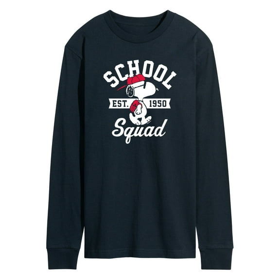 Peanuts - Snoopy School Squad - Men's Long Sleeve T-Shirt