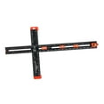 thumbnail image 4 of DOLITY Règle Carrée en T Outil de Mesure en Aluminium pour Installer Poignées de Porte Menuiserie 650mmx50mmx55mm, 4 of 9