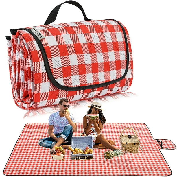 Manta de pícnic BGJOY, 203 x 152 cm, impermeable, plegable, 0,75 kg
