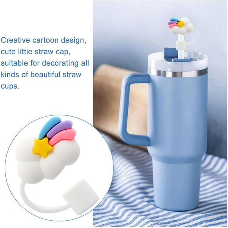 Silicone Straw Cover Cute Flower Shape Straw Stopper Reusable Drinking Straw  Plugs For Kids And Adults Drinkware Accessories - AliExpress