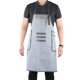 thumbnail image 5 of Delantal ajustable con múltiples bolsillos para cocina, barbacoa, cocina, restaurante, cafetería, uniforme de trabajo, delantal para barbacoa, 5 of 5