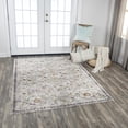 thumbnail image 2 of Alora Decor Morocco 7'6" x 9'5" Vine/Scroll Beige/Cream/Blue/Gold Area Rug, 2 of 12