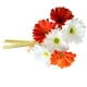 thumbnail image 3 of Paquete de crisantemo artificial Monstrate Decoración floral Naranja blanco, 3 of 6