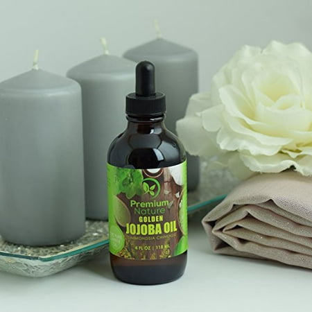 Jojoba Oil Pure Cold Pressed Unrefined Natural Carrier Oil For