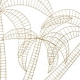 thumbnail image 4 of DecMode 2"W, 38"H Metal Glam Wall Decor, Gold, 1-Piece, 4 of 7