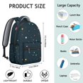 thumbnail image 6 of Nebula Celestial Space Students Backpack Galaxy Outer Space Design, Lightweight and Comfortable School Bag for Space Geek Students, 6 of 6