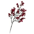 thumbnail image 2 of Real Touch Flowers Artificial Baby Breath Flowers Artificial Flowers Indoor Faux Flowers For Vase Artificial Flowers Fake Flowers Spring Decor Flowers For Decoration Babys Breath Dark Red, 2 of 9