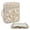 Beige Small Flowers, variant on Psesaysky Quilted Bible Covers for Women Large Capacity Scripture Book Bags with Doule Zipper Easy to Take Multi-Pockets Church Protector Organizer for Women (Beige Small Flowers)