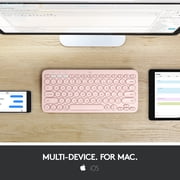 Logitech 920-009728 Logitech K380 Multi-device Bluetooth Keyboard For Mac-rose