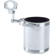 Diamond Plate? Large Stainless Steel Motorcycle Cup Holder