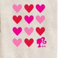 thumbnail image 3 of Barbie - Barbie Heart Grid - Toddler And Youth Crewneck Fleece Sweatshirt, 3 of 5