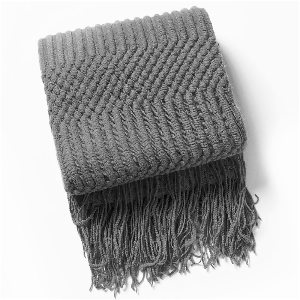 Soft Decorative Throw for Bed, Couch and Sofa Portable Design for