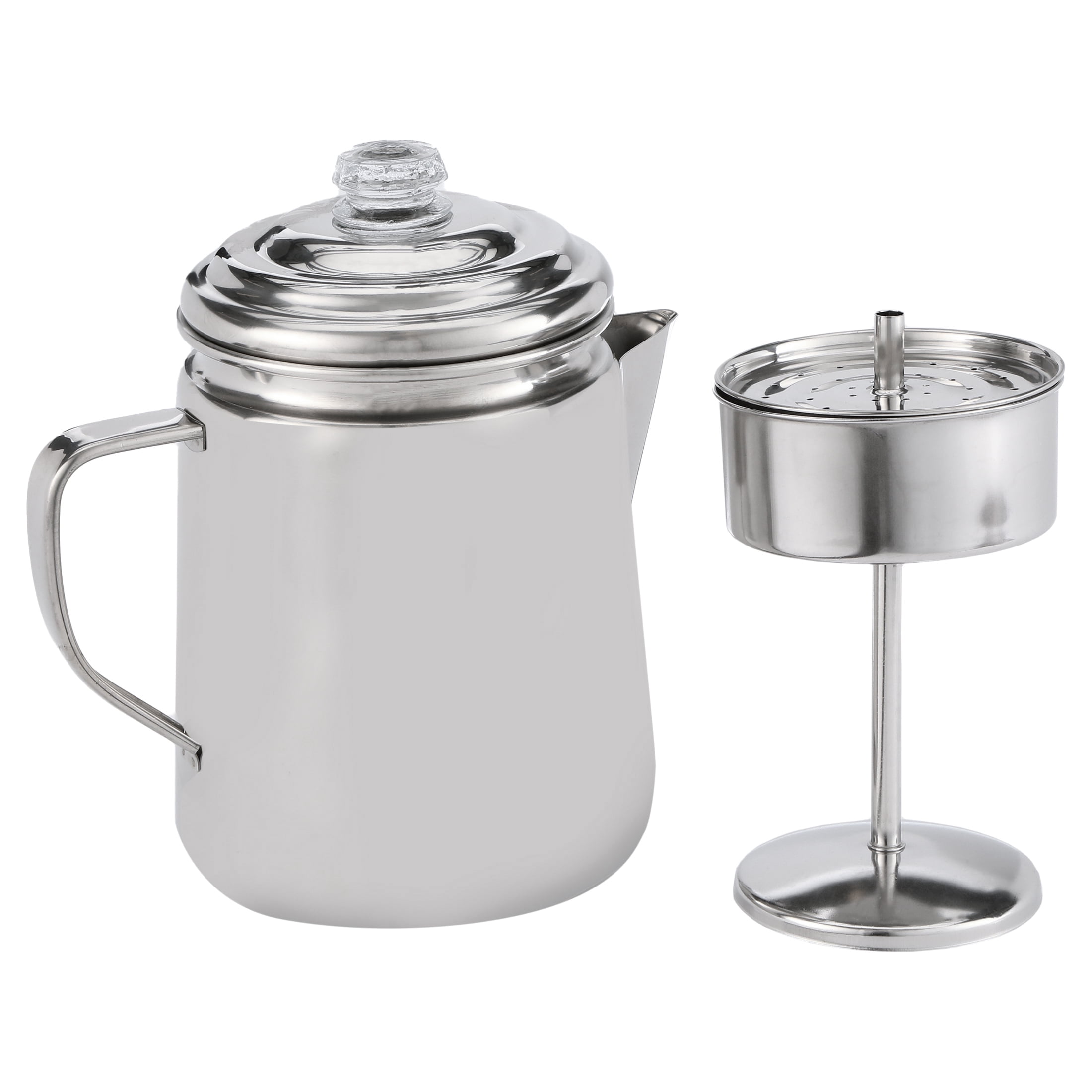 Coleman Stainless Steel Percolator, 12 Cup 