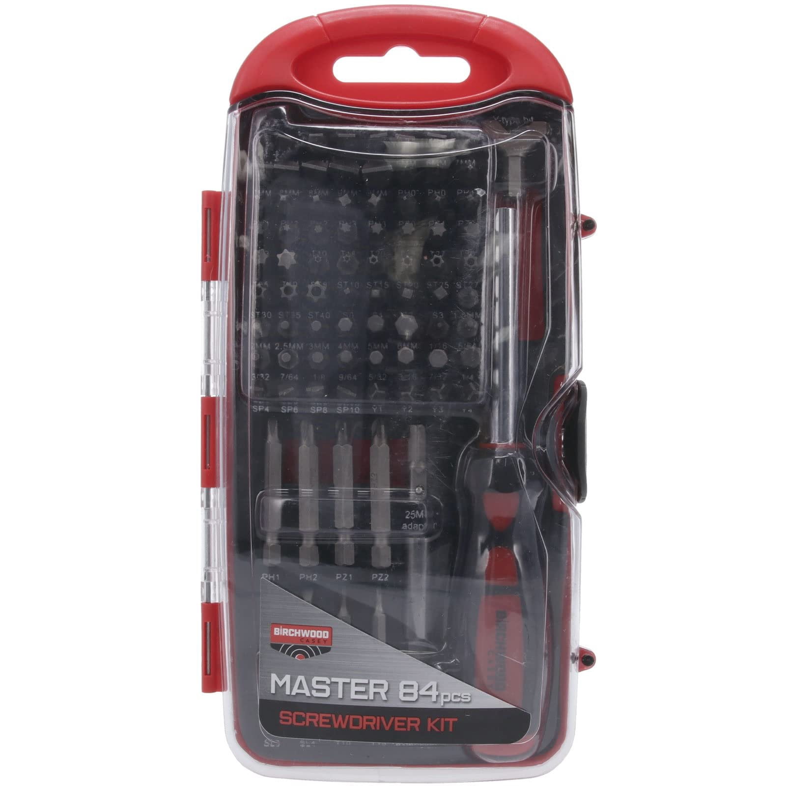 Birchwood Casey 84 Piece Master Gunsmithing Screwdriver Set