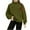 #0191-Green, variant on Favoffer Big Girls Solid Color Long Sleeve Hoodless Sweatshirt Slit Hem Design Casual Pullover Warm Top Soft Comfortable Autumn Winter Daily Outdoor Vacation Travel Leisure Holiday