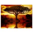 thumbnail image 2 of Design Art - Lonely Tree in African Sunset, 2 of 4