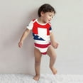 thumbnail image 4 of Rocae USA Switzerland for Baby Cotton Short-Sleeve Bodysuits for Unisex Onesies Bodysuit-3 Months, 4 of 7